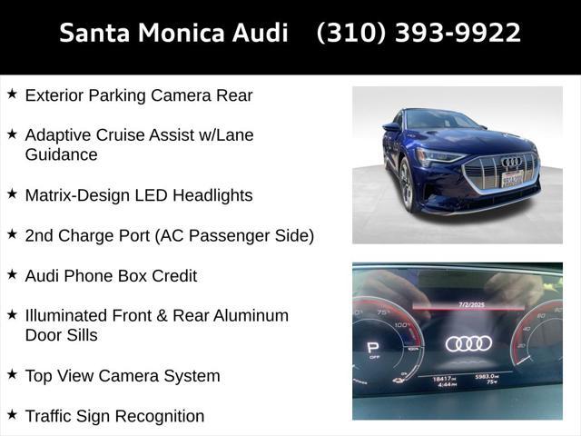 used 2022 Audi e-tron car, priced at $33,715