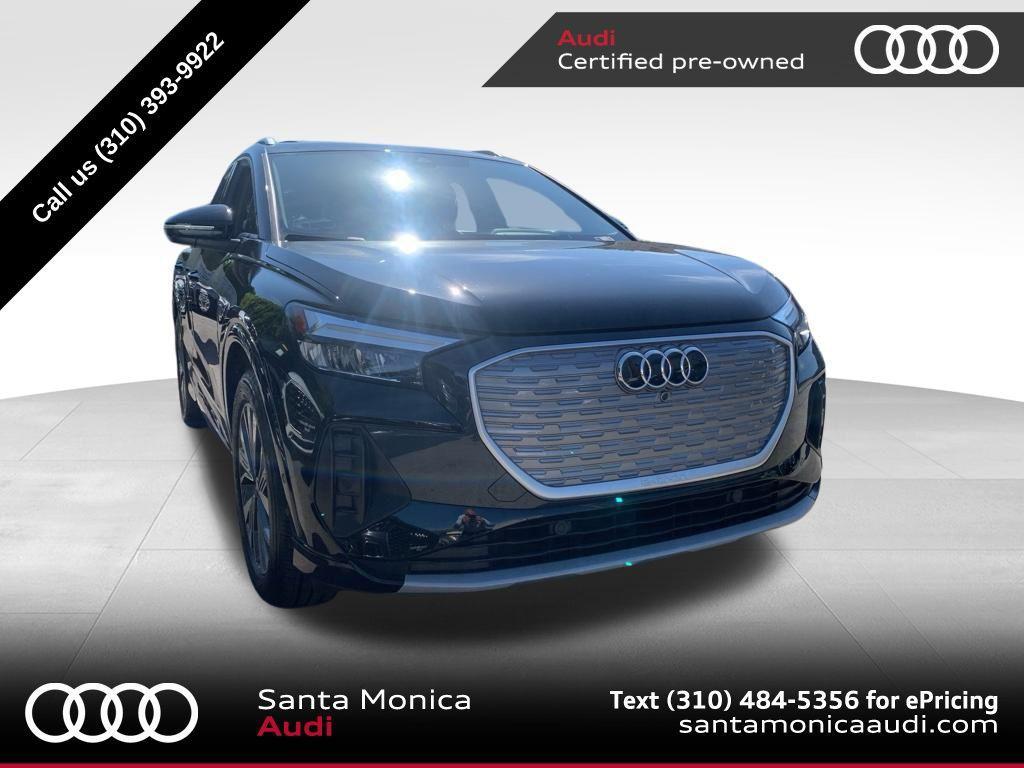 used 2023 Audi Q4 e-tron car, priced at $30,888