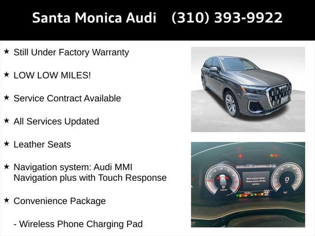 used 2025 Audi Q7 car, priced at $52,998