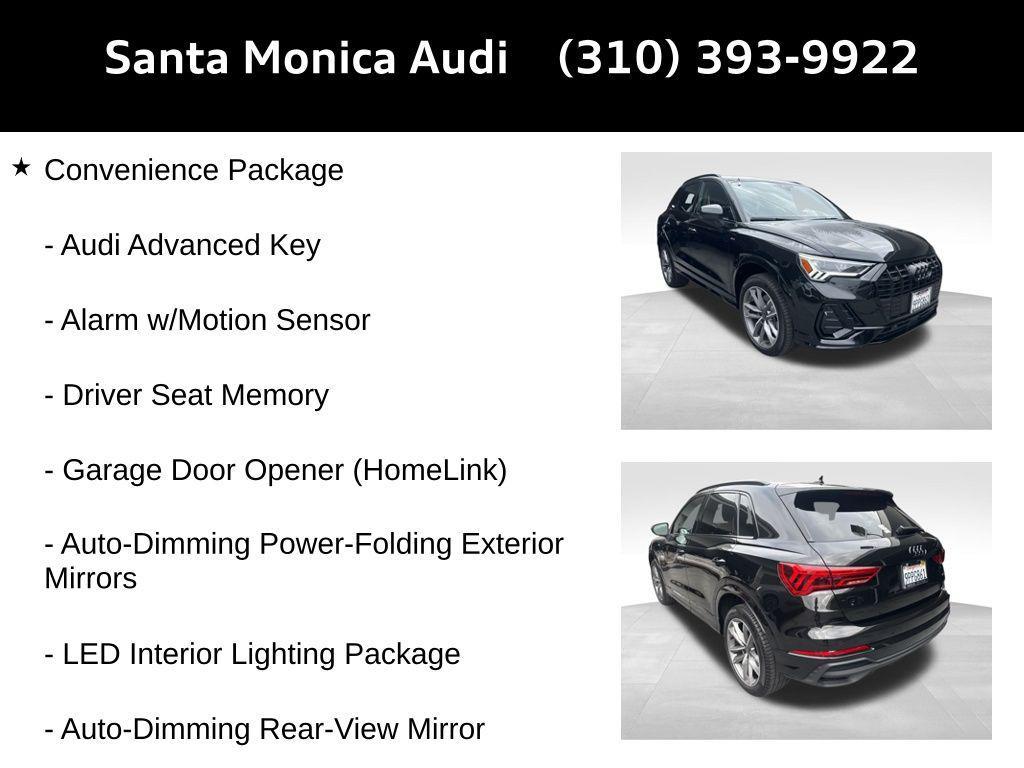 used 2024 Audi Q3 car, priced at $35,298