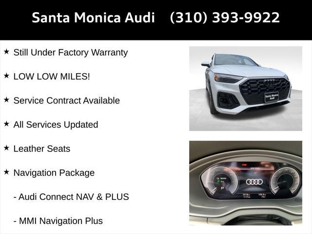 used 2024 Audi Q5 e car, priced at $57,998