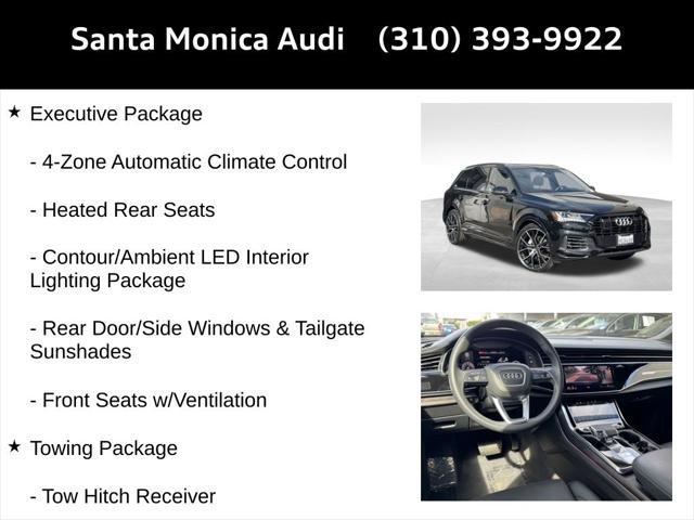 used 2023 Audi Q7 car, priced at $69,698