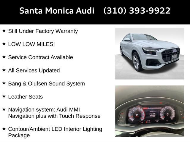 used 2023 Audi Q8 car, priced at $74,289