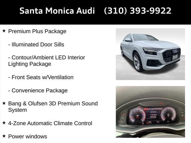 used 2023 Audi Q8 car, priced at $74,289
