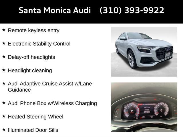 used 2023 Audi Q8 car, priced at $74,289