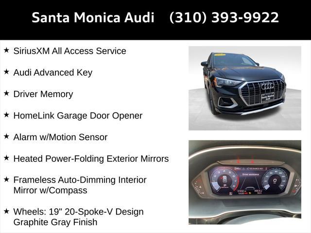 used 2022 Audi Q3 car, priced at $29,888