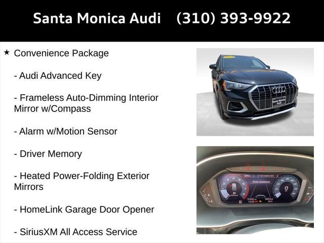 used 2022 Audi Q3 car, priced at $29,888