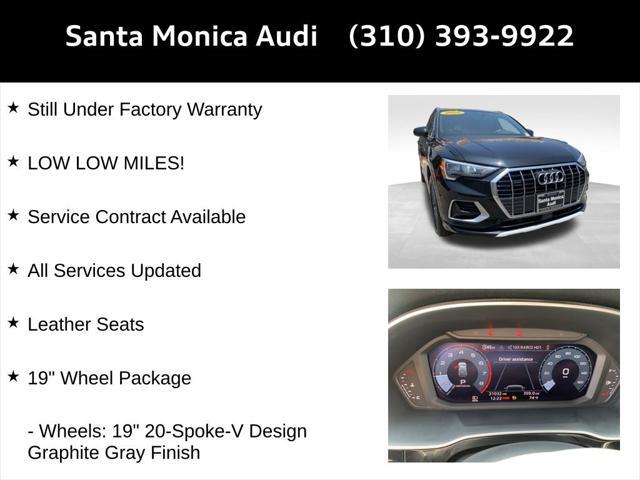 used 2022 Audi Q3 car, priced at $29,888