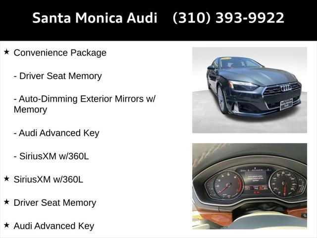 used 2024 Audi A5 Sportback car, priced at $39,998