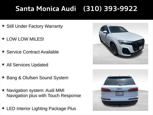 used 2025 Audi Q7 car, priced at $63,998