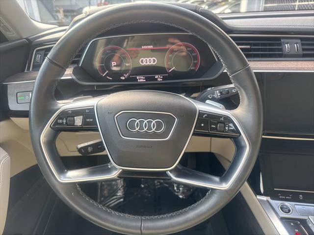 used 2024 Audi Q8 e-tron car, priced at $53,998