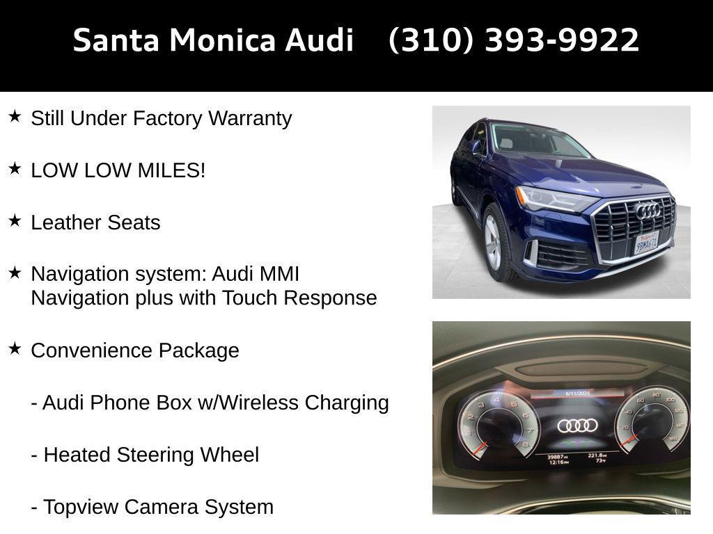 used 2022 Audi Q7 car, priced at $34,688