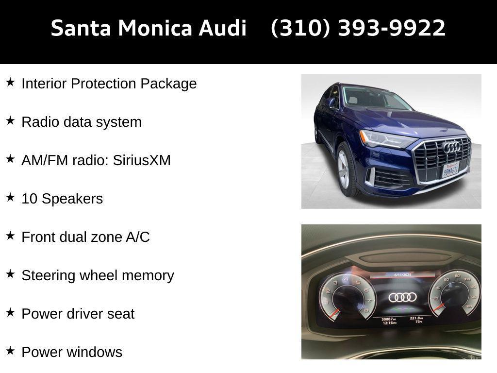 used 2022 Audi Q7 car, priced at $34,688
