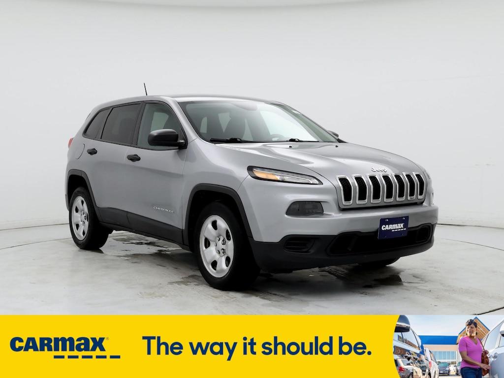 used 2016 Jeep Cherokee car, priced at $13,998