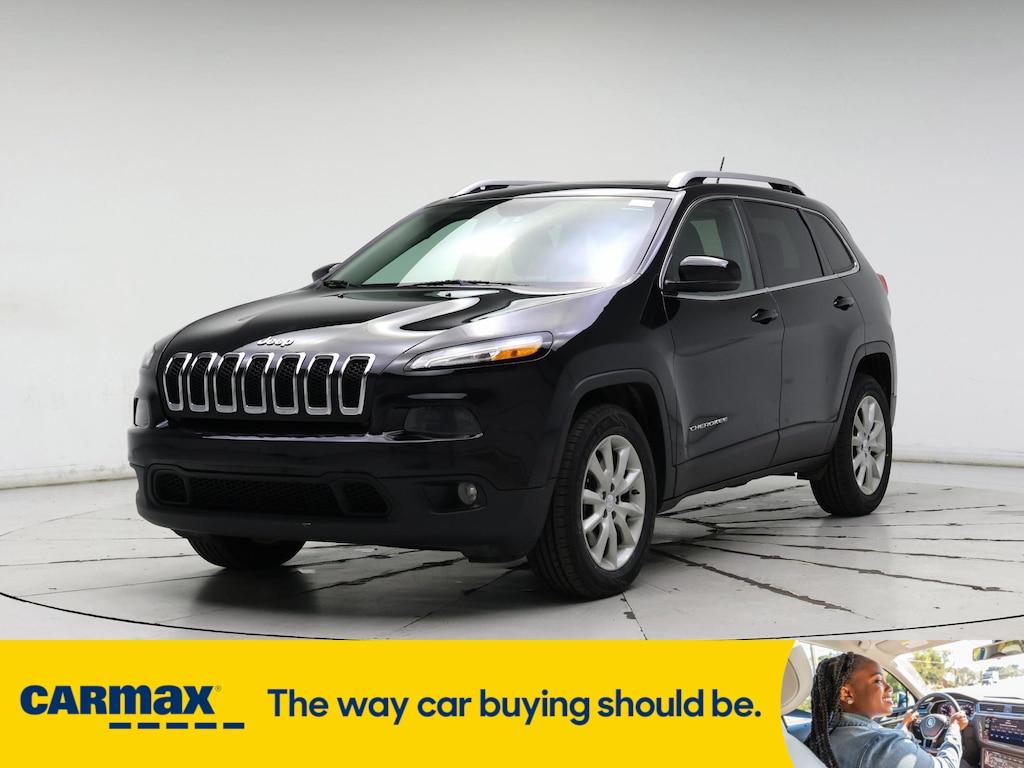used 2015 Jeep Cherokee car, priced at $14,599