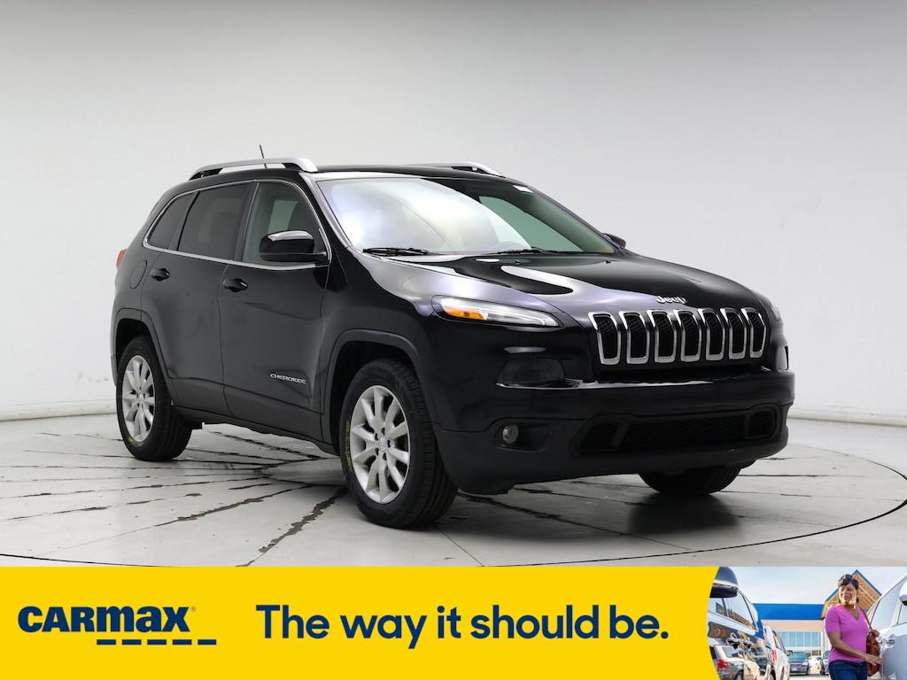 used 2015 Jeep Cherokee car, priced at $14,599