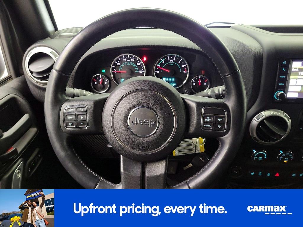 used 2017 Jeep Wrangler car, priced at $24,998