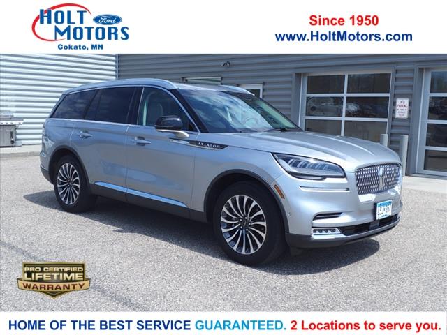 used 2020 Lincoln Aviator car, priced at $43,546