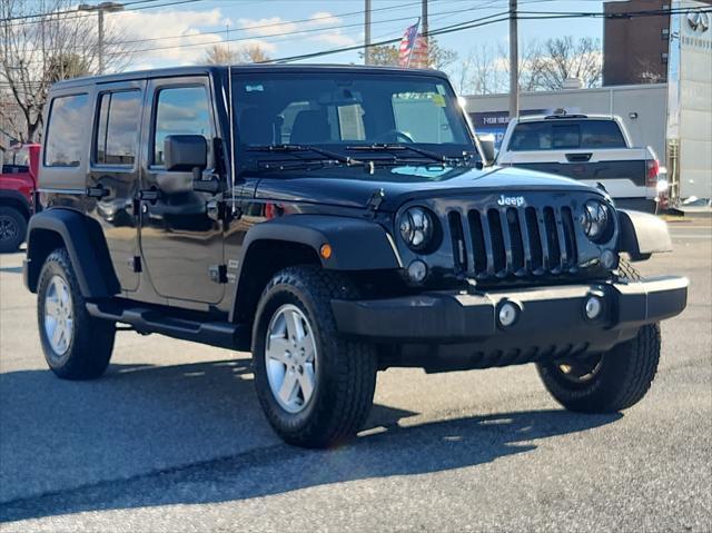 used 2016 Jeep Wrangler Unlimited car, priced at $22,599