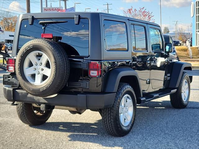 used 2016 Jeep Wrangler Unlimited car, priced at $22,599