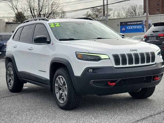 used 2022 Jeep Cherokee car, priced at $23,495