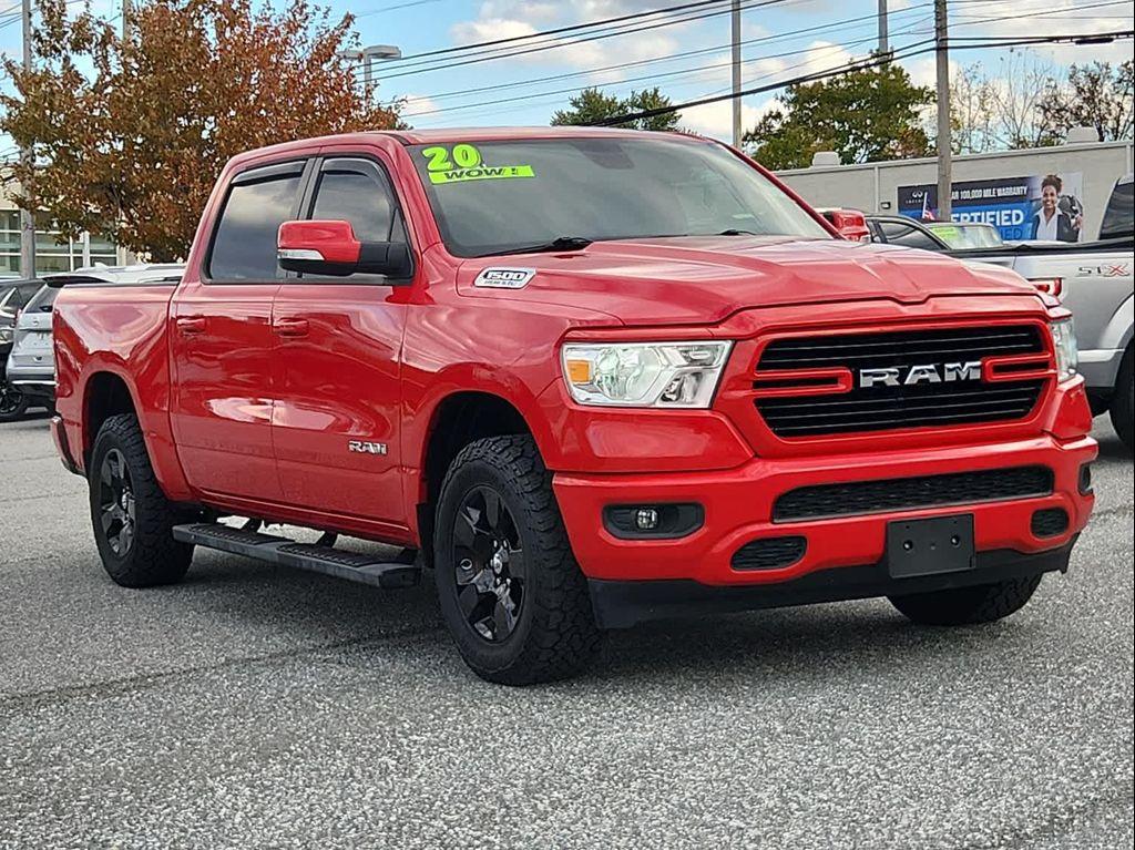 used 2020 Ram 1500 car, priced at $33,477
