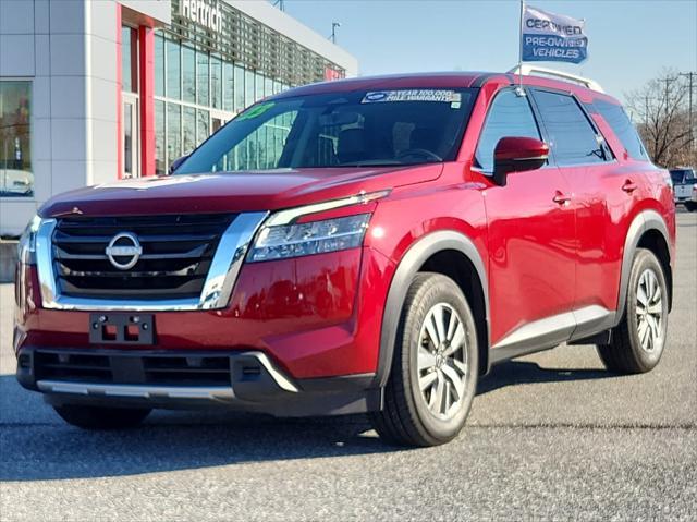 used 2023 Nissan Pathfinder car, priced at $32,999