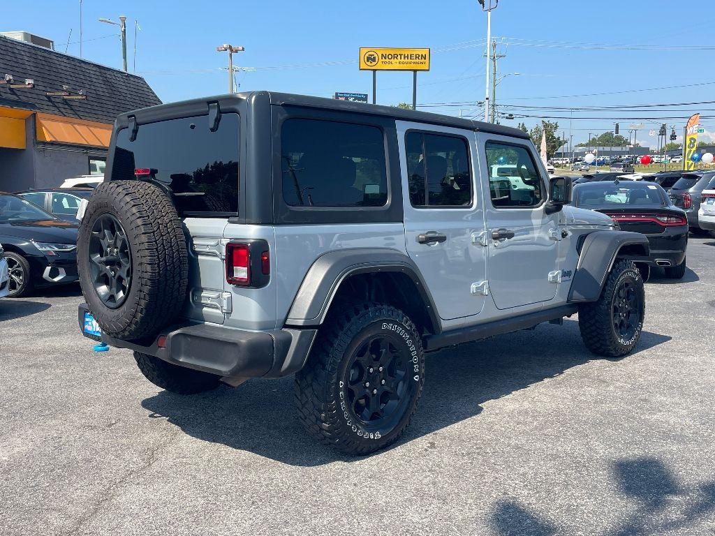 used 2023 Jeep Wrangler 4xe car, priced at $31,999