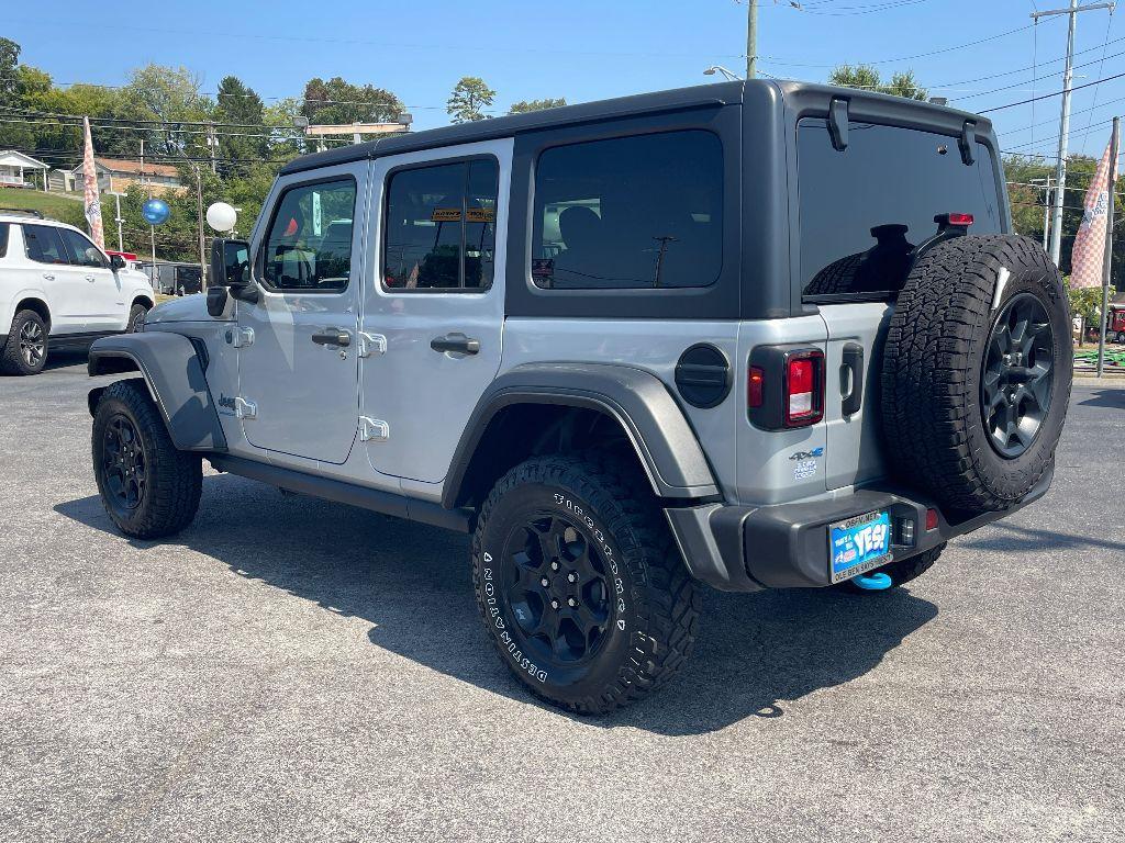 used 2023 Jeep Wrangler 4xe car, priced at $31,999