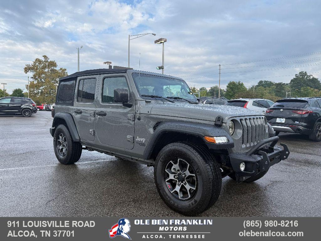 used 2019 Jeep Wrangler Unlimited car, priced at $27,989