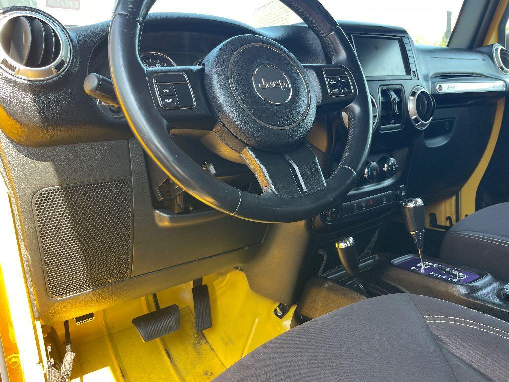 used 2015 Jeep Wrangler Unlimited car, priced at $16,900