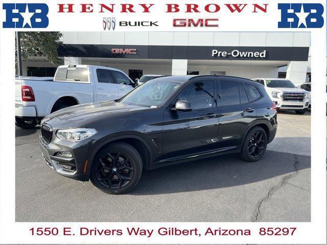 used 2021 BMW X3 car, priced at $26,844