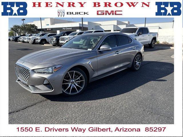 used 2021 Genesis G70 car, priced at $27,132