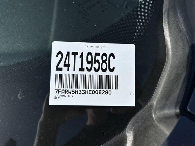 used 2017 Honda CR-V car, priced at $22,000