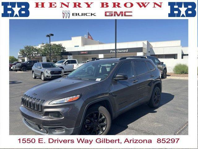 used 2017 Jeep Cherokee car, priced at $13,999