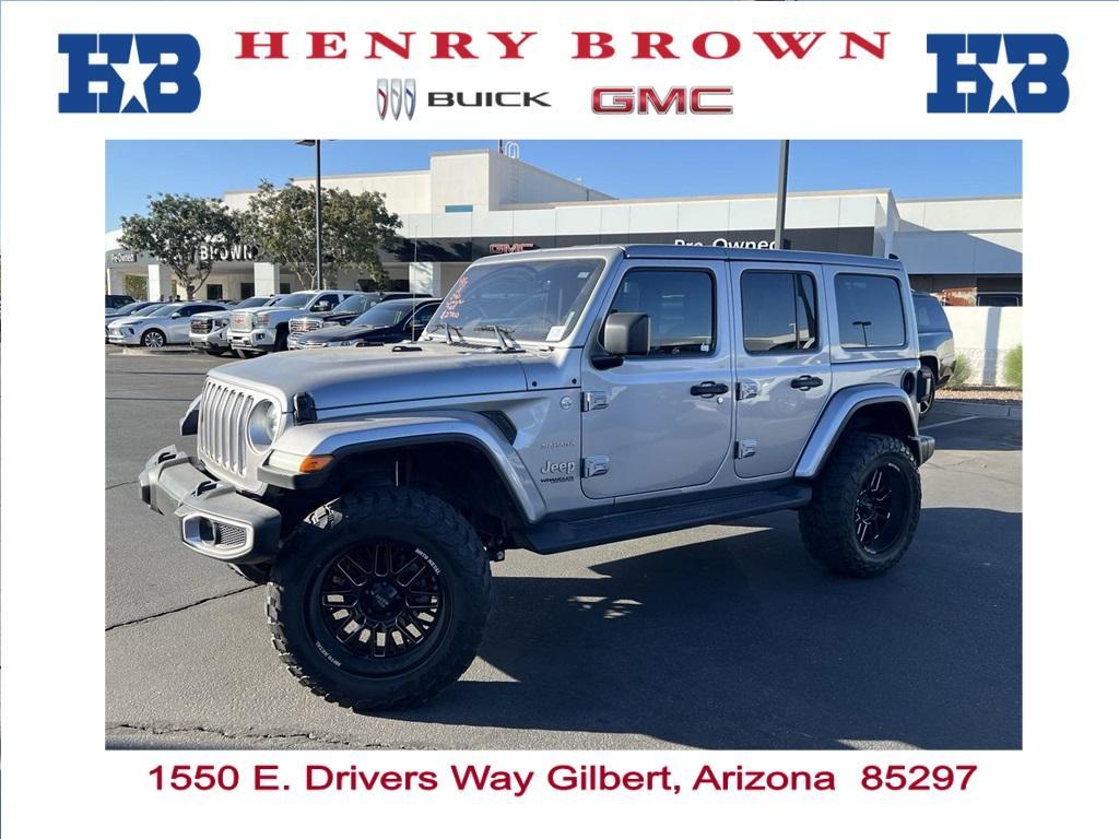 used 2018 Jeep Wrangler Unlimited car, priced at $25,800