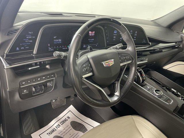 used 2021 Cadillac Escalade ESV car, priced at $72,153