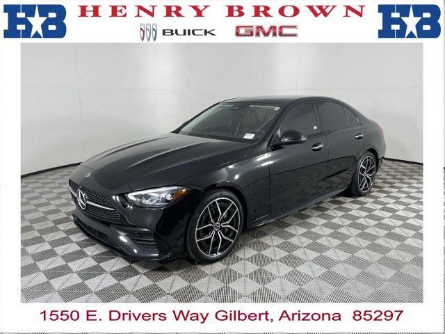 used 2024 Mercedes-Benz C-Class car, priced at $38,800