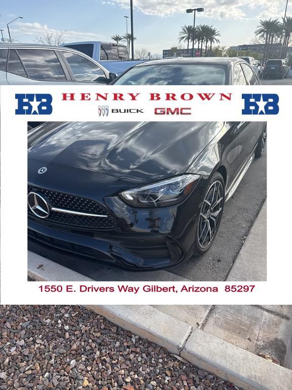 used 2024 Mercedes-Benz C-Class car, priced at $39,717