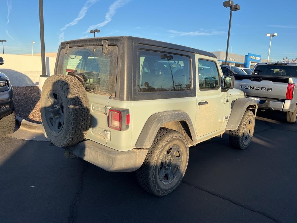 used 2023 Jeep Wrangler car, priced at $35,499