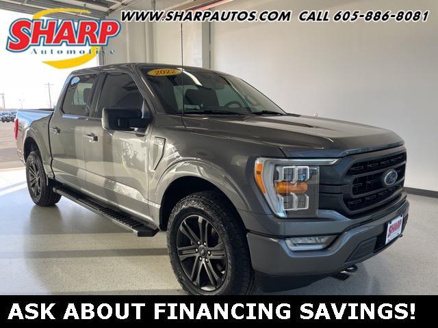 used 2022 Ford F-150 car, priced at $37,998