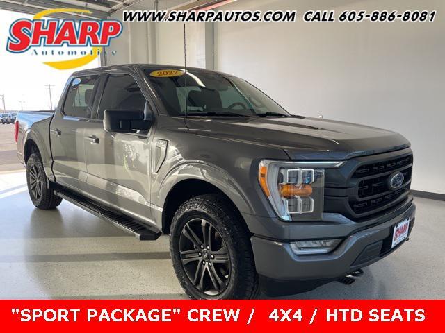 used 2022 Ford F-150 car, priced at $36,870