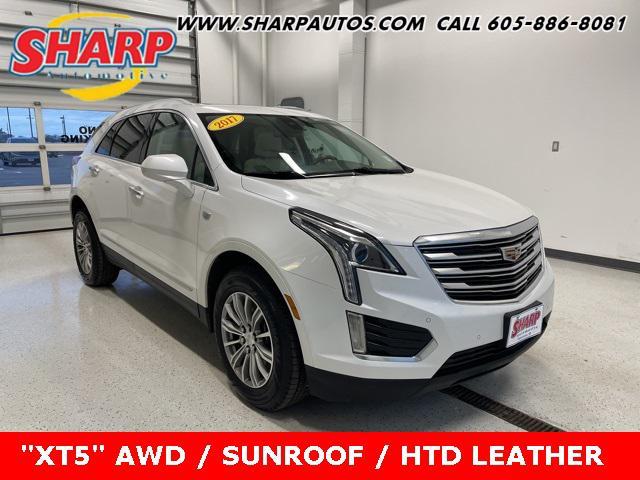 used 2017 Cadillac XT5 car, priced at $16,680