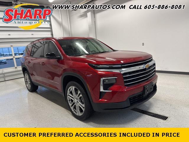 new 2025 Chevrolet Traverse car, priced at $50,553
