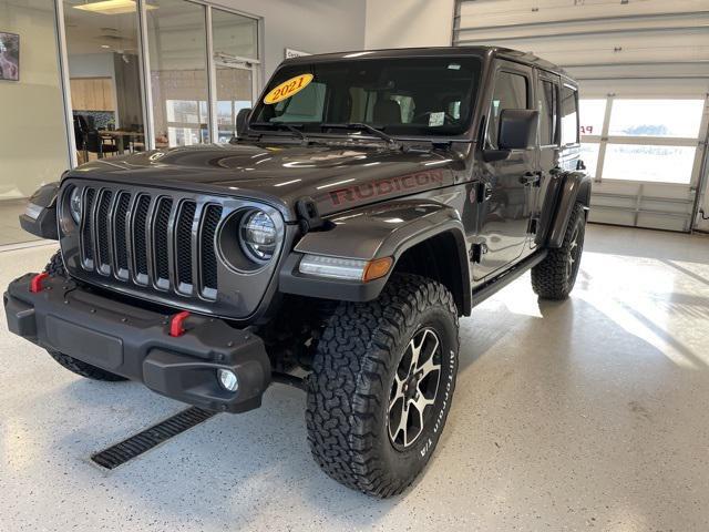 used 2021 Jeep Wrangler Unlimited car, priced at $39,670