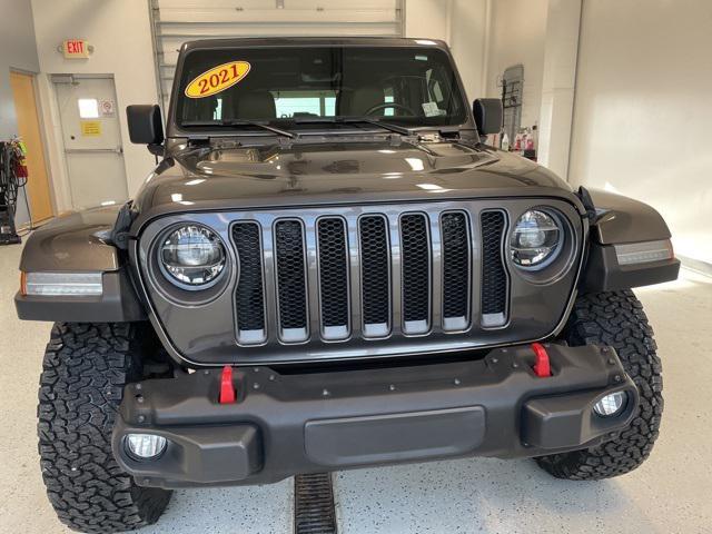 used 2021 Jeep Wrangler Unlimited car, priced at $39,670