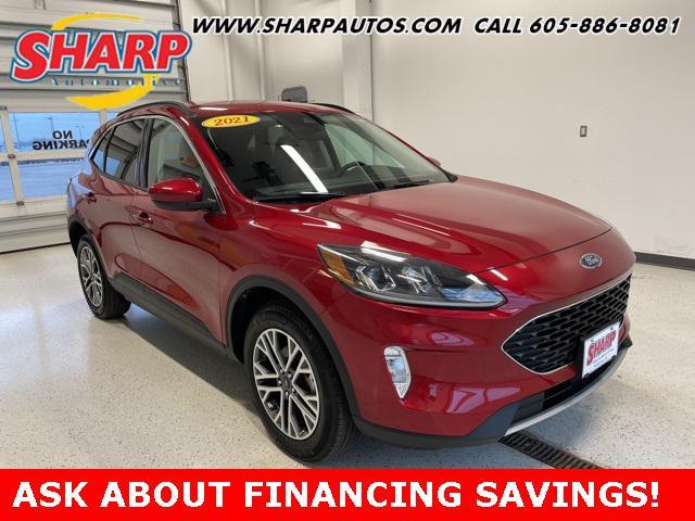 used 2021 Ford Escape car, priced at $23,662