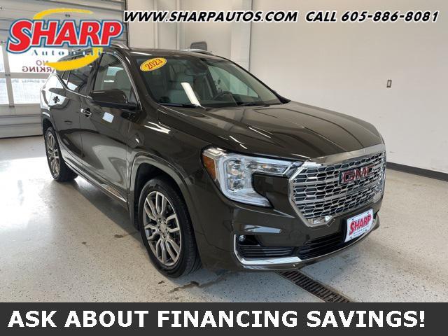 used 2023 GMC Terrain car, priced at $31,629