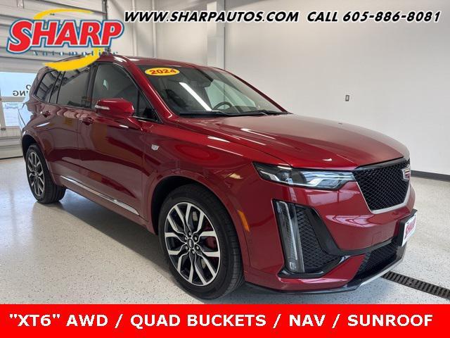 used 2024 Cadillac XT6 car, priced at $46,675