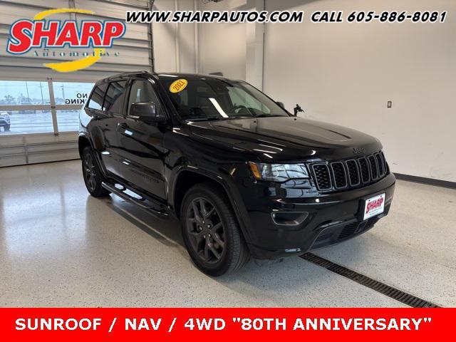 used 2021 Jeep Grand Cherokee car, priced at $28,719